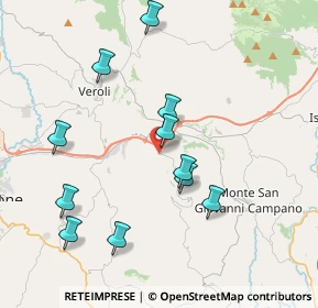 Mappa Via Rotabile - SP, 03022 Boville Ernica FR, Italia (4.16727)