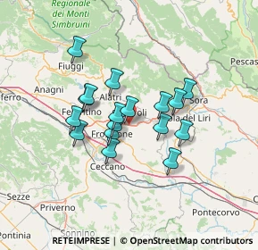 Mappa 31 Cda, 03029 Veroli FR, Italia (11.05412)