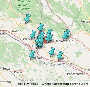 Mappa 31 Cda, 03029 Veroli FR, Italia (9.39611)