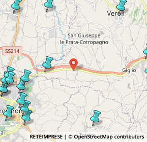 Mappa 03029 Frosinone FR, Italia (3.80389)