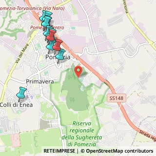 Mappa Pomezia, 00071 Pomezia RM, Italia (1.42667)