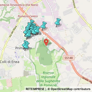 Mappa Pomezia, 00071 Pomezia RM, Italia (1.0025)