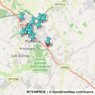 Mappa Pomezia, 00071 Area Produttiva RM, Italia (2.24857)