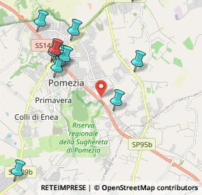 Mappa Pomezia, 00071 Area Produttiva RM, Italia (2.59)