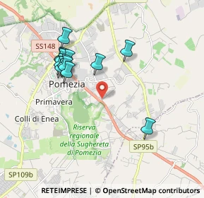 Mappa Pomezia, 00071 Area Produttiva RM, Italia (1.94462)