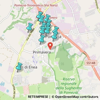 Mappa Via Singen, 00071 Pomezia RM, Italia (0.96615)