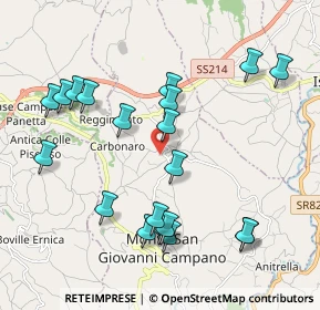 Mappa Via Malanome, 03025 Monte San Giovanni Campano FR, Italia (2.27)
