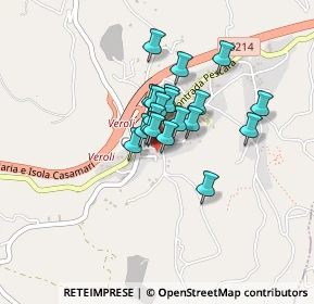 Mappa Via Colle Capito, 03029 Veroli FR, Italia (0.283)