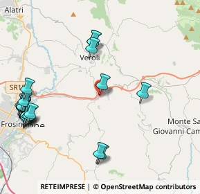 Mappa Via Colle Capito, 03029 Veroli FR, Italia (5.627)