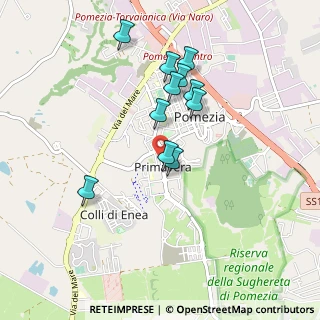 Mappa Via Alcide De Gasperi, 00071 Pomezia RM, Italia (0.85636)
