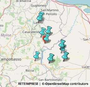 Mappa 86044 Colletorto CB, Italia (12.20357)