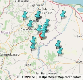 Mappa 86044 Colletorto CB, Italia (12.40944)