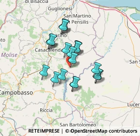 Mappa 86044 Colletorto CB, Italia (10.659)