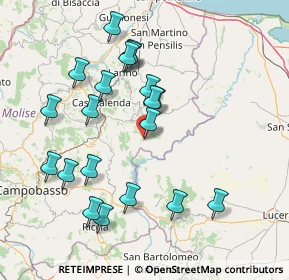 Mappa 86044 Colletorto CB, Italia (16.6315)