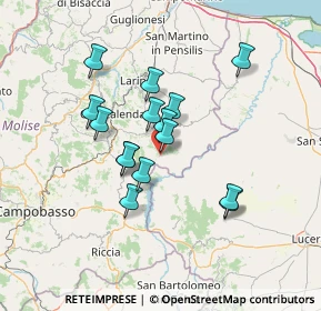 Mappa 86044 Colletorto CB, Italia (11.86267)