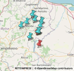 Mappa 86044 Colletorto CB, Italia (9.382)