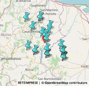 Mappa 86044 Colletorto CB, Italia (12.057)