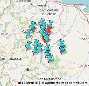 Mappa 86044 Colletorto CB, Italia (10.2255)