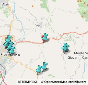 Mappa Contrada I Rotondi, 03029 Veroli FR, Italia (6.092)