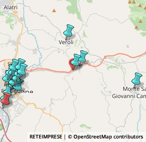 Mappa Contrada I Rotondi, 03029 Veroli FR, Italia (6.444)