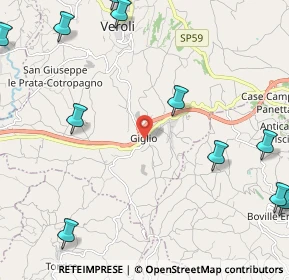 Mappa Contrada I Rotondi, 03029 Veroli FR, Italia (3.35091)
