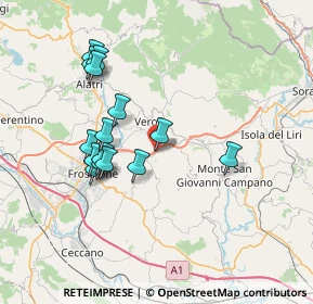 Mappa Contrada I Rotondi, 03029 Veroli FR, Italia (7.214)