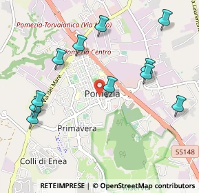 Mappa Via S. Pellico, 00040 Pomezia RM, Italia (1.20182)