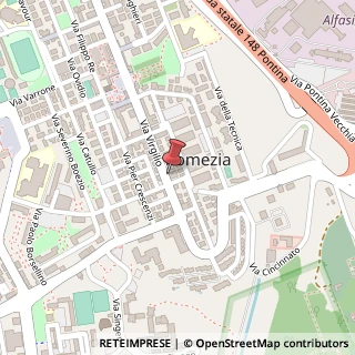 Mappa Via Virgilio, 61, 00040 Pomezia, Roma (Lazio)