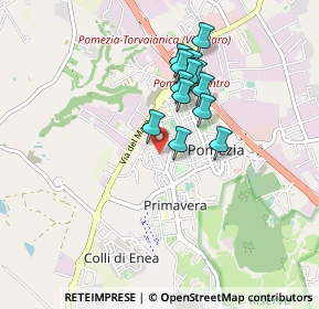 Mappa Via Giulio Cesare, 00071 Pomezia RM, Italia (0.74846)