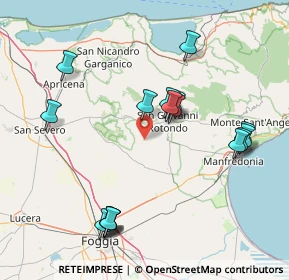 Mappa SP 26, 71013 San Giovanni Rotondo FG, Italia (17.93706)
