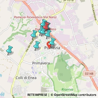 Mappa Via Pier Crescenzi, 00071 Pomezia RM, Italia (0.81182)