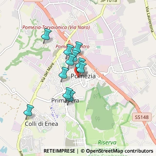 Mappa Via Pier Crescenzi, 00071 Pomezia RM, Italia (0.71)