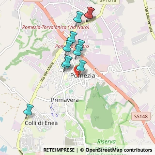 Mappa Via Pier Crescenzi, 00071 Pomezia RM, Italia (0.95455)