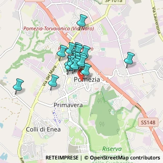 Mappa Via Pier Crescenzi, 00071 Pomezia RM, Italia (0.658)