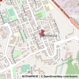 Mappa Via Virgilio, 26, 00071 Pomezia, Roma (Lazio)