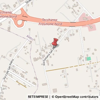 Mappa Via Fontana San Pietro, 1, 03100 San Felice Circeo, Latina (Lazio)