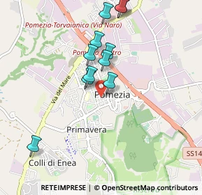 Mappa Via Maroncelli, 00071 Pomezia RM, Italia (0.93727)