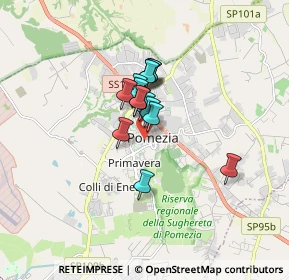 Mappa Via Maroncelli, 00071 Pomezia RM, Italia (1.088)