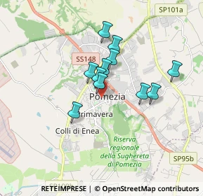 Mappa Via Maroncelli, 00071 Pomezia RM, Italia (1.39091)