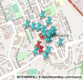 Mappa Via Maroncelli, 00071 Pomezia RM, Italia (0.1505)