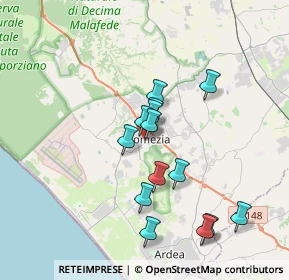 Mappa Via Maroncelli, 00071 Pomezia RM, Italia (3.34357)