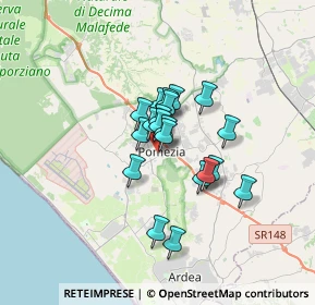 Mappa Via Maroncelli, 00071 Pomezia RM, Italia (2.279)