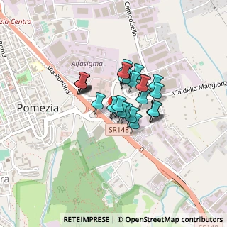Mappa Km 31.200, 00071 Pomezia RM, Italia (0.28571)