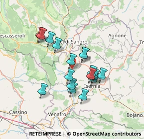 Mappa Str. Caiasoni, 86080 Acquaviva d'Isernia IS, Italia (11.88824)