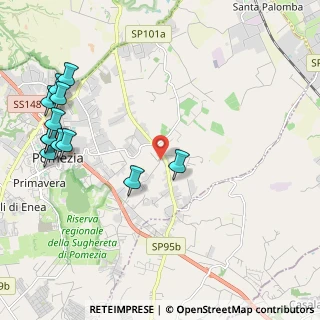 Mappa Via Santa Procula, 00071 Pomezia RM, Italia (2.87833)