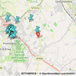 Mappa Via Santa Procula, 00071 Pomezia RM, Italia (3.25)