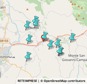 Mappa Via Case Viti, 03029 Veroli FR, Italia (3.30727)