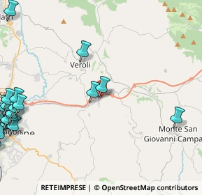 Mappa Via Case Viti, 03029 Veroli FR, Italia (7.222)