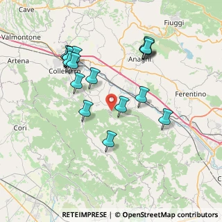 Mappa 00030 Gorga RM, Italia (8.32947)