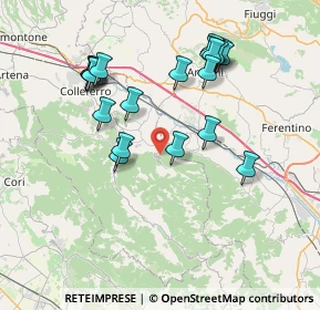 Mappa 00030 Gorga RM, Italia (8.029)